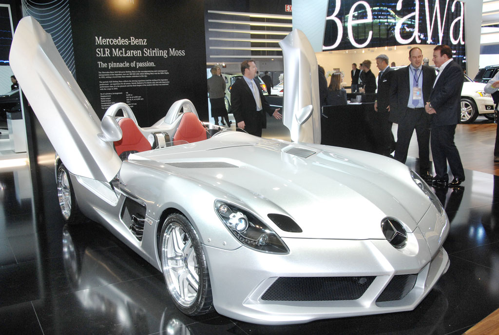 Detroit 2009: Mercedes-Benz McLaren SLR Stirling Moss auf 75 Exemplare limitiert