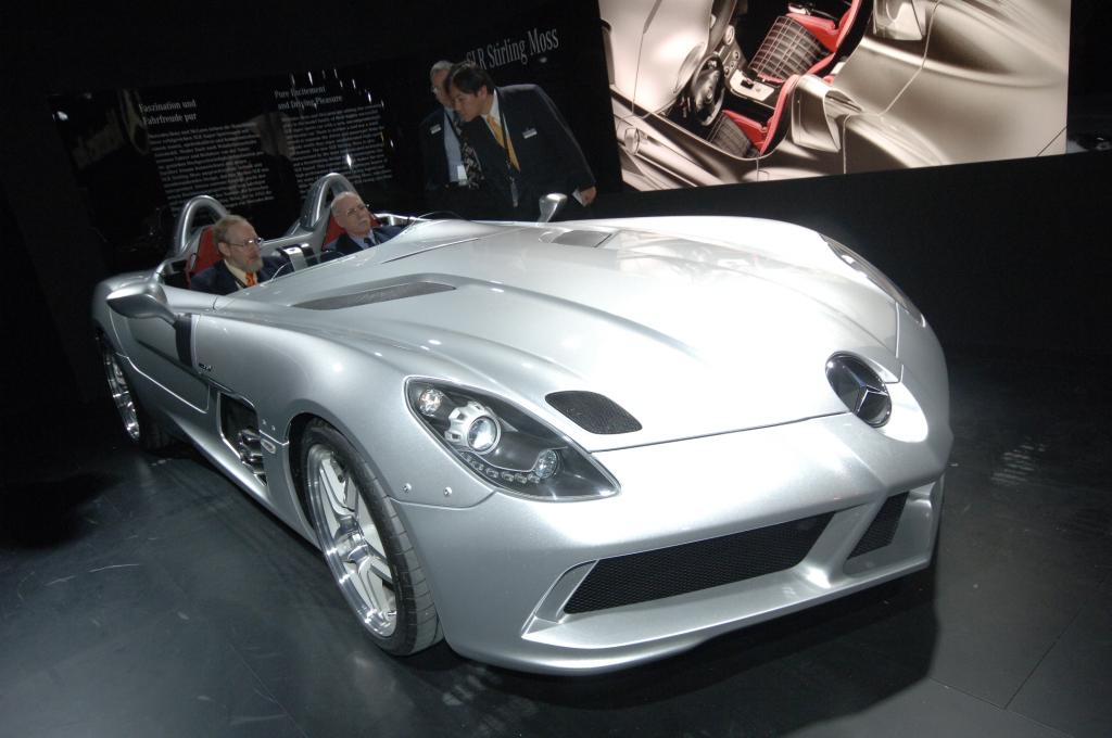 Detroit 2009: Mercedes-Benz McLaren SLR Stirling Moss auf 75 Exemplare limitiert