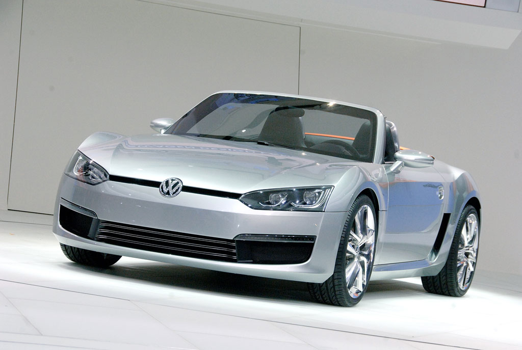 Detroit 2009: Volkswagen enthüllt Roadster Concept Blue Sport