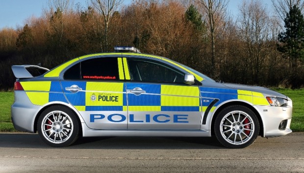 Englische Polizei setzt Mitsubishi Lancer Evolution ein