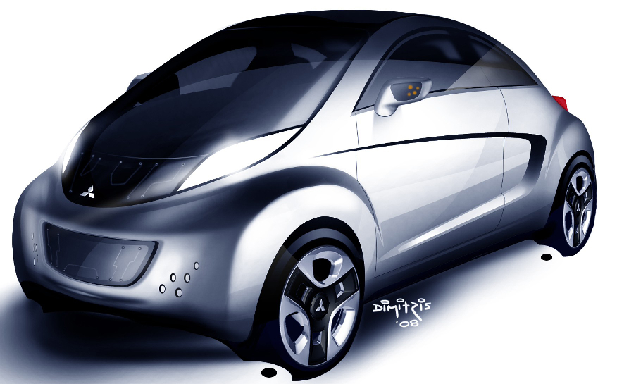 Mitsubishi feiert Weltpremiere des i MiEV Sport Air Konzeptfahrzeugs in Genf