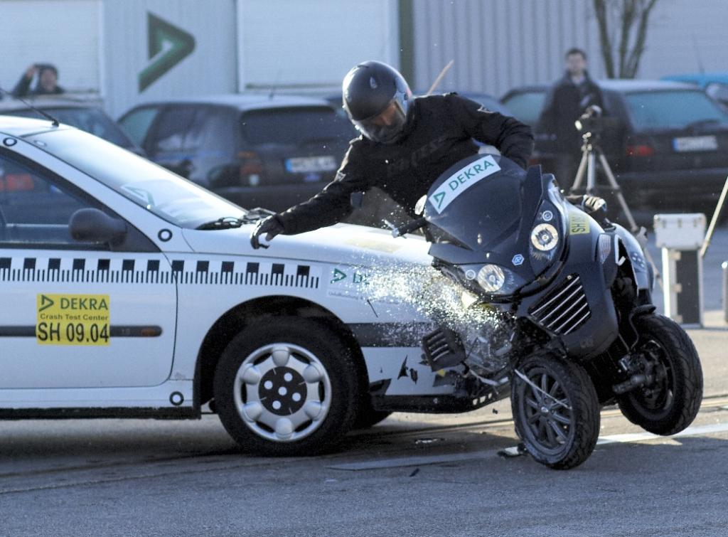 Motorradsicherheit bietet noch viel Entwicklungspotenzial