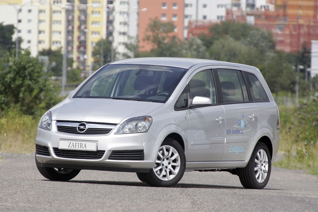 Opel Zafira mit Erdgas-Turbomotor kostet ab 25 430 Euro
