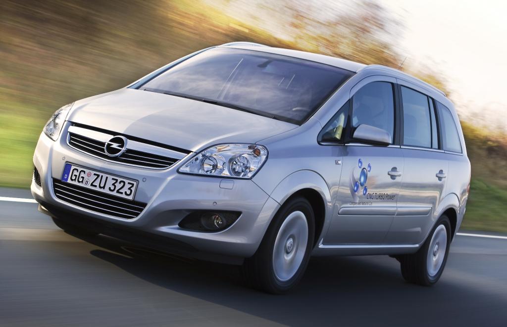 Opel Zafira mit Erdgas-Turbomotor kostet ab 25 430 Euro