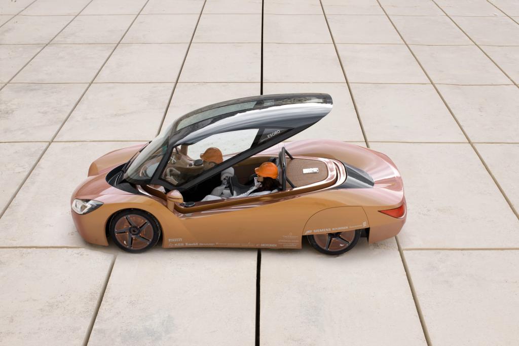 Elektroauto-Studie mit flexibler Karosserie  