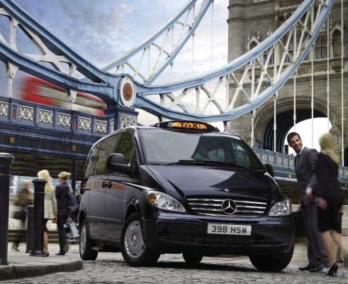 Mercedes-Benz Vito macht Londoner Taxis Konkurrenz