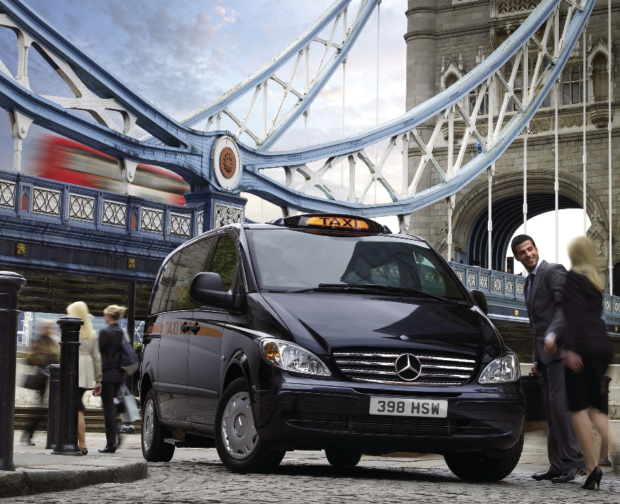 Mercedes-Benz Vito macht Londoner Taxis Konkurrenz