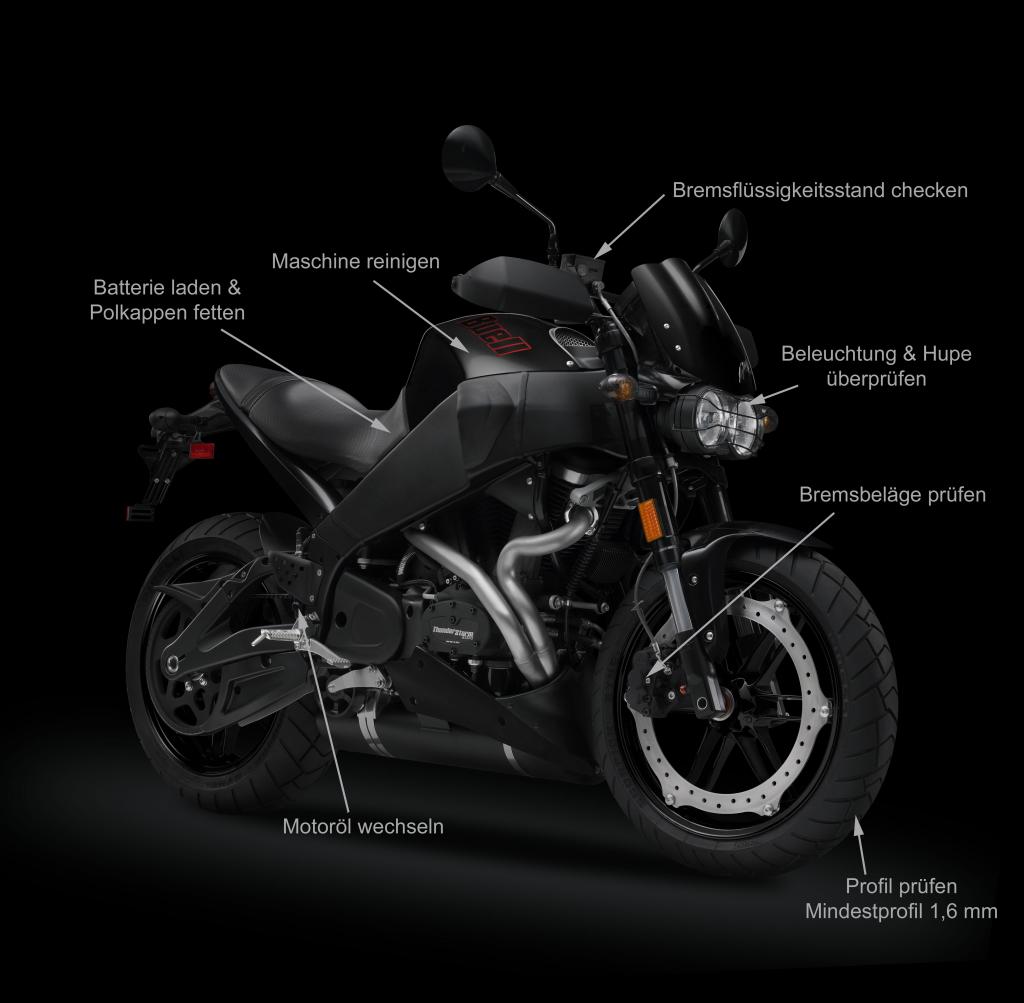Start in die Motorrad-Saison: Bike aus dem Winterschlaf erwecken 