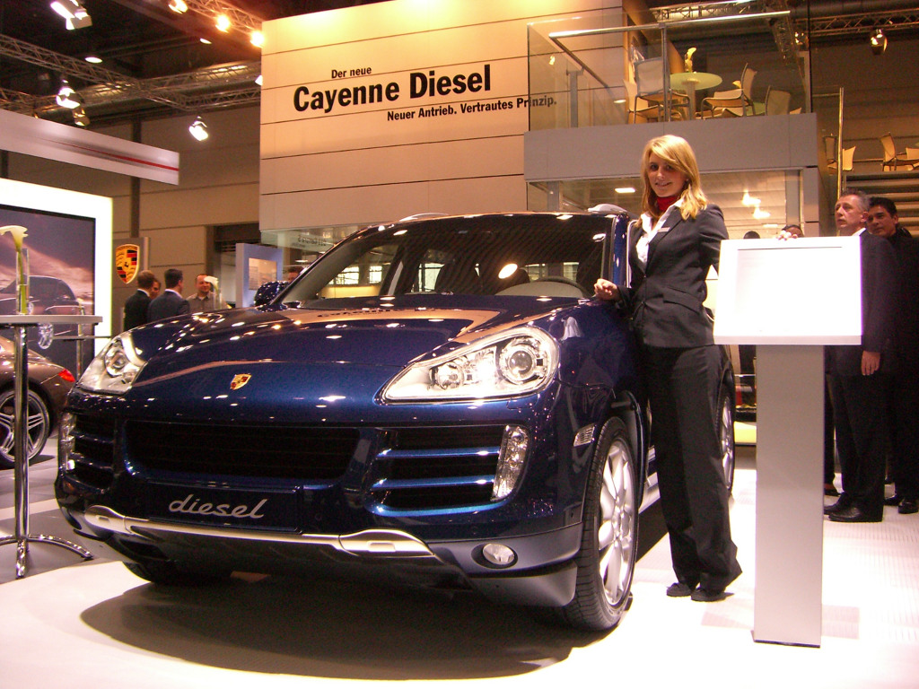 AMI 2009: Heimspiel für den Porsche Cayenne Diesel
