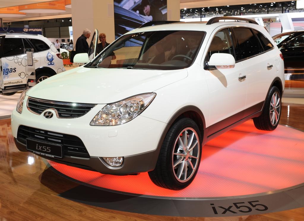 AMI 2009: Hyundai zeigt ix55 und Oberklasselimousine Genesis