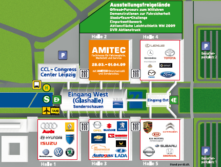 AMI 2009: Premierenfeuerwerk und Mitmach-Aktionen auf der Auto Mobilausstellung International