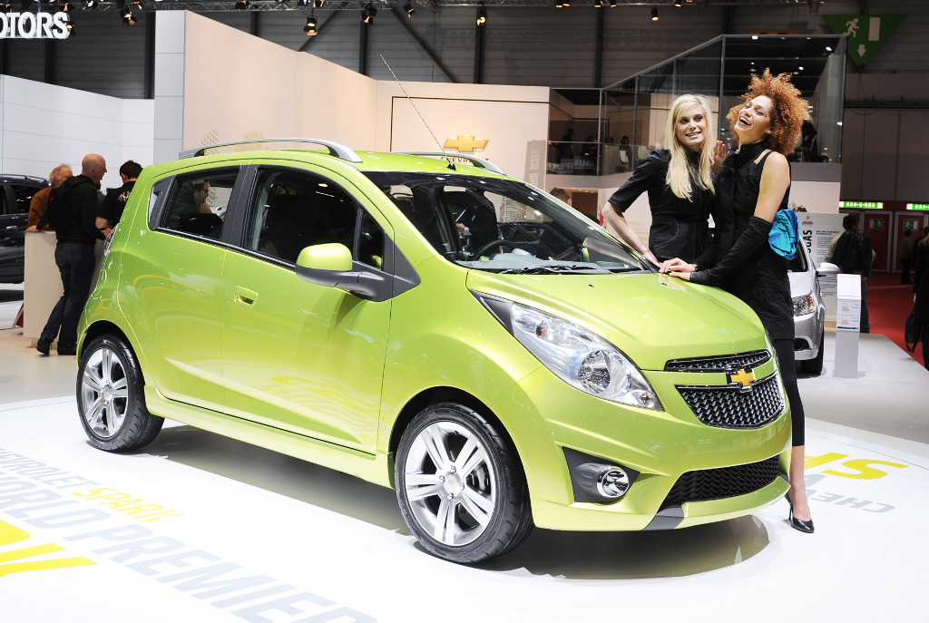Chevrolet Spark feiert in Genf Premiere 