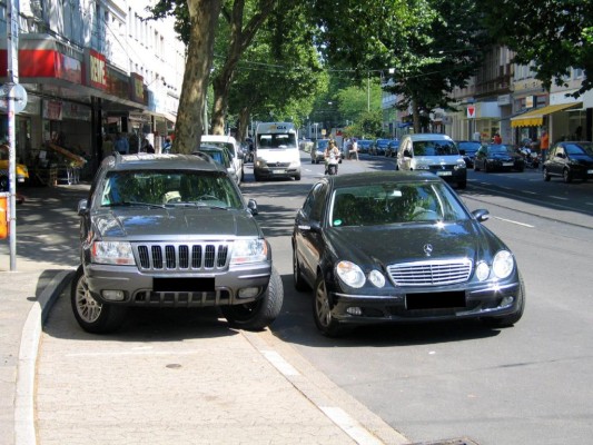 Deutsche ärgern sich über Falschparker 