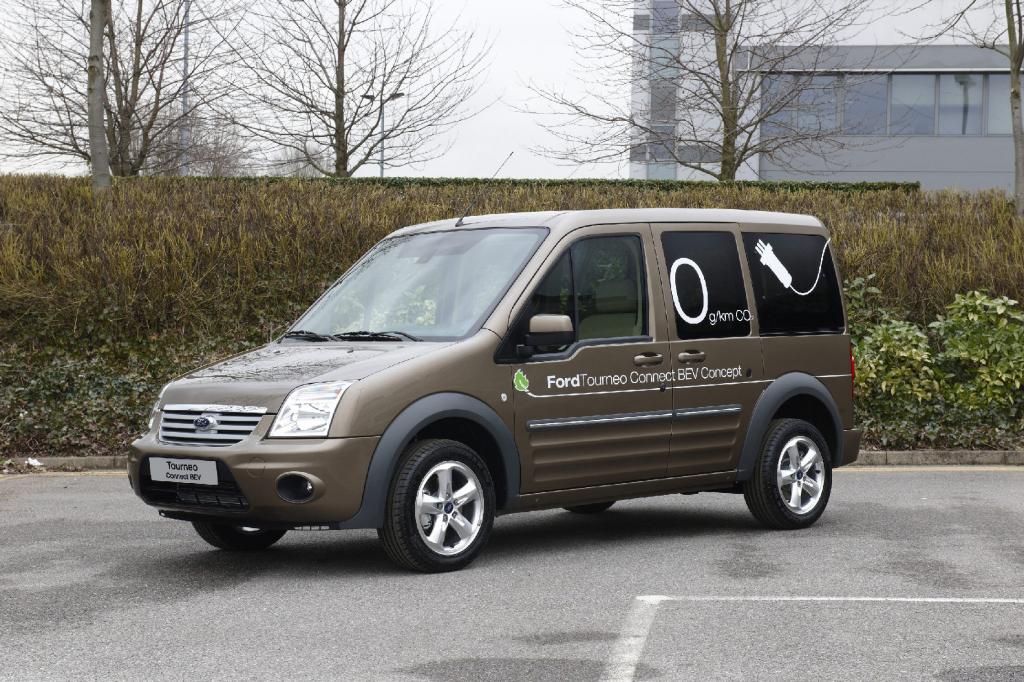 Elektro-Lieferwagen von Ford 