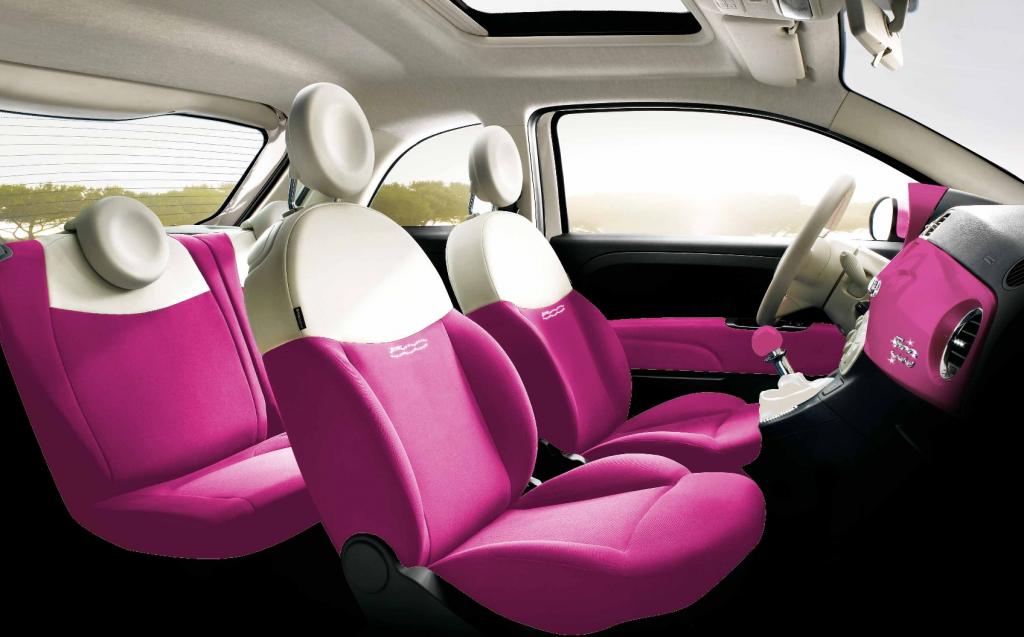 Fiat zeigt 500-Showcar in Pink