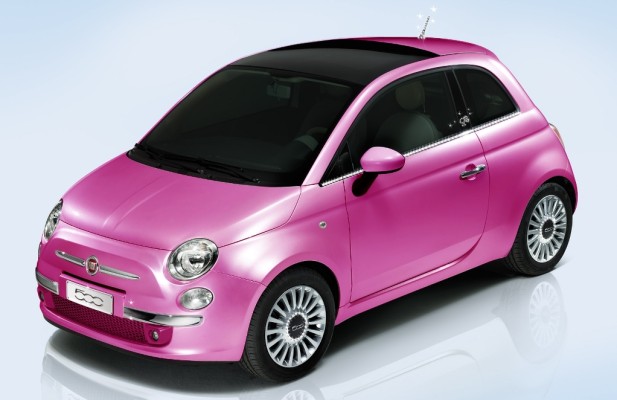 Fiat zeigt 500-Showcar in Pink