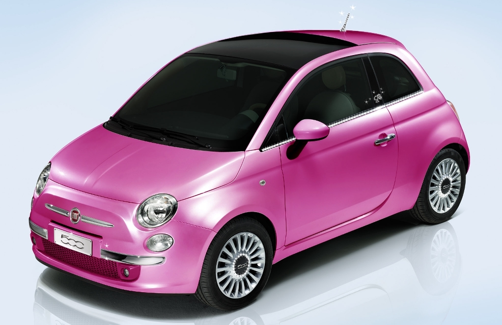 Fiat zeigt 500-Showcar in Pink