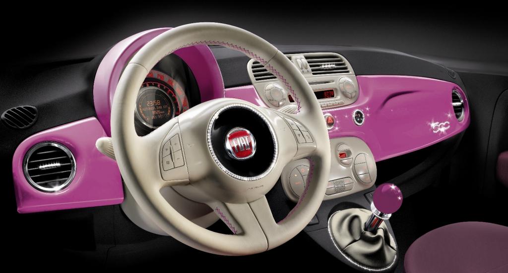 Fiat zeigt 500-Showcar in Pink