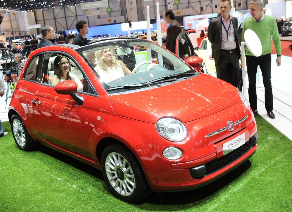 Genf 2009: Fiat 500 C Frischluftvergnügen zu fast jeder Jahreszeit