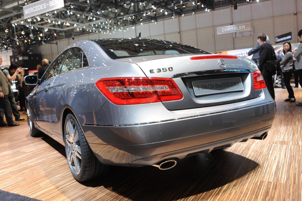 Genf 2009: Mercedes-Benz E Coupé strömungsgünstigstes Serienauto