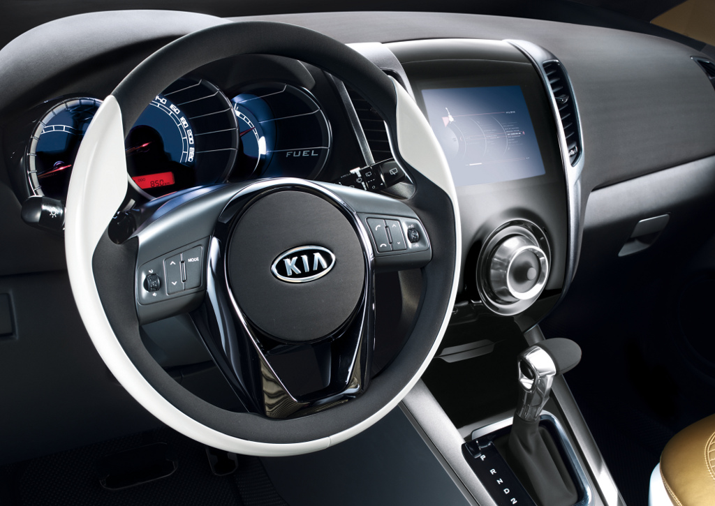 Genf 2009: Mini-Van-Studie Kia No. 3 feiert Weltpremiere