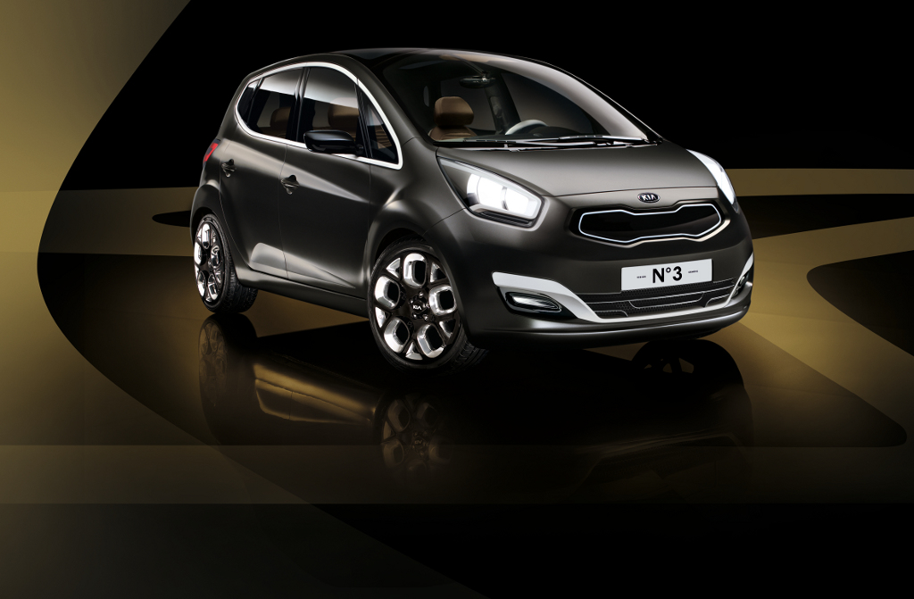 Genf 2009: Mini-Van-Studie Kia No. 3 feiert Weltpremiere