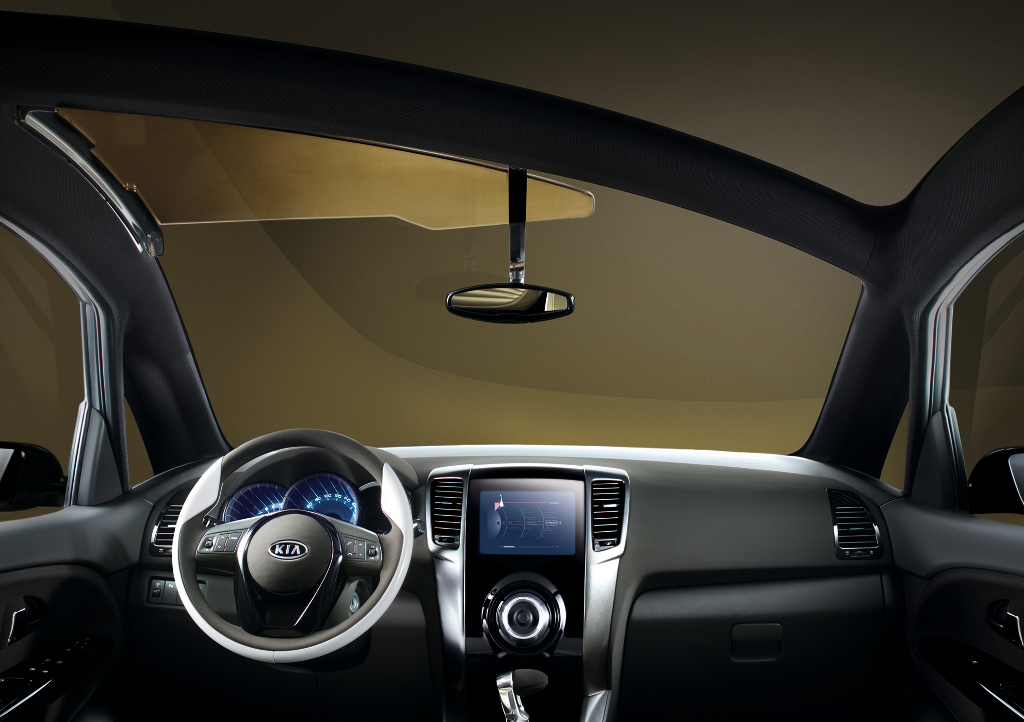 Genf 2009: Mini-Van-Studie Kia No. 3 feiert Weltpremiere