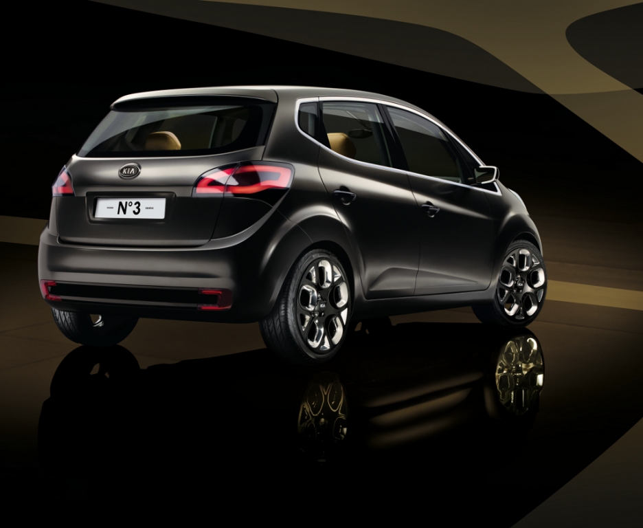 Genf 2009: Mini-Van-Studie Kia No. 3 feiert Weltpremiere