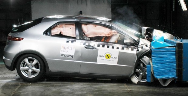 Honda Civic erhält fünf Sterne im Euro NCAP-Crashtest