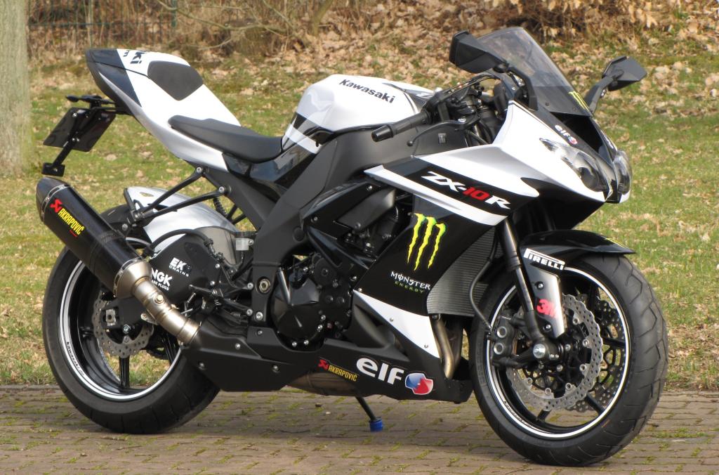 Kawasaki Ninja ZX-10R „White Edition“ auf 50 Stück limitiert