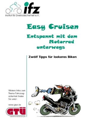 Kostenlose Broschüre für sicheres Motorradfahren