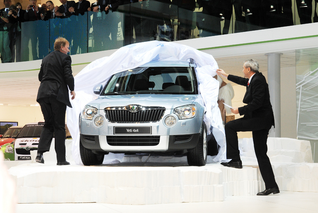 Leipzig 2009: Deutschlandpremiere des Skoda Yeti