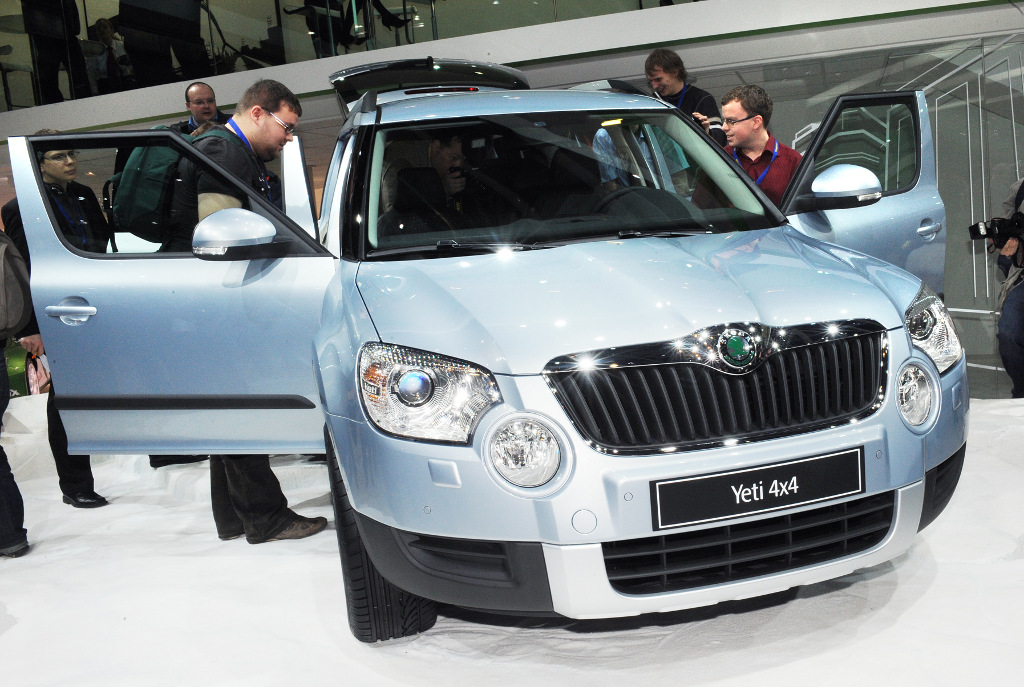 Leipzig 2009: Deutschlandpremiere des Skoda Yeti