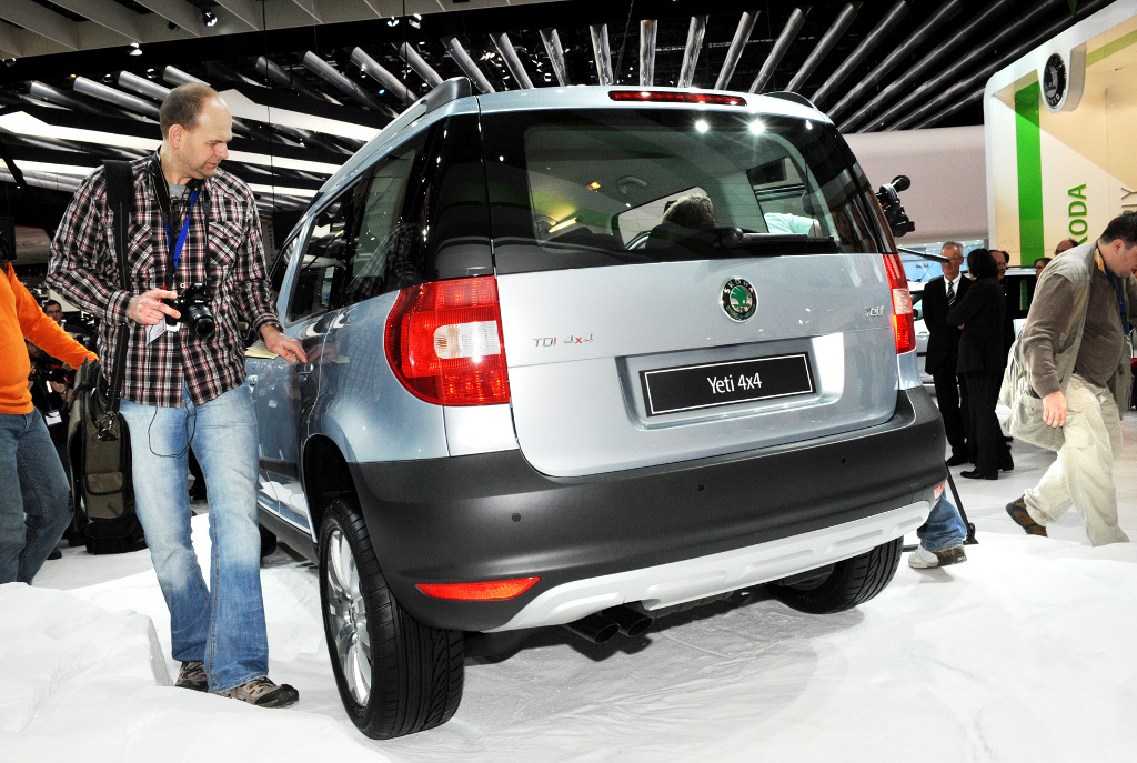Leipzig 2009: Deutschlandpremiere des Skoda Yeti