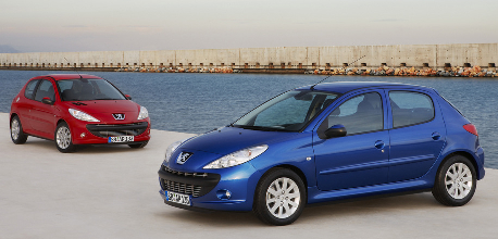 Leipzig 2009: Weltpremiere des Peugeot 206 +