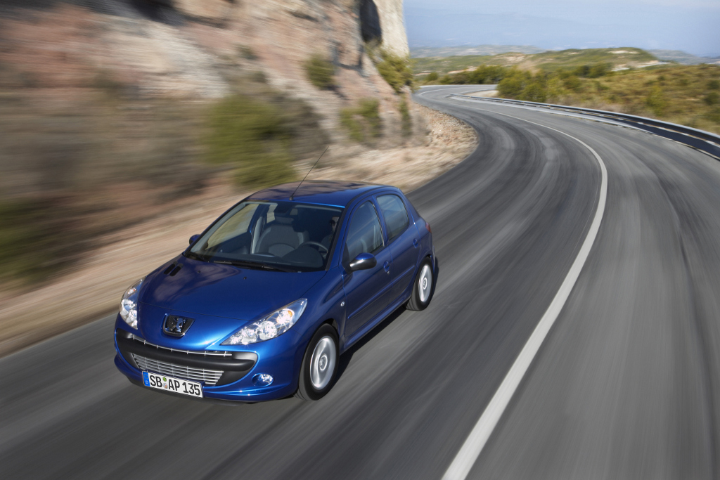 Leipzig 2009: Weltpremiere des Peugeot 206 +