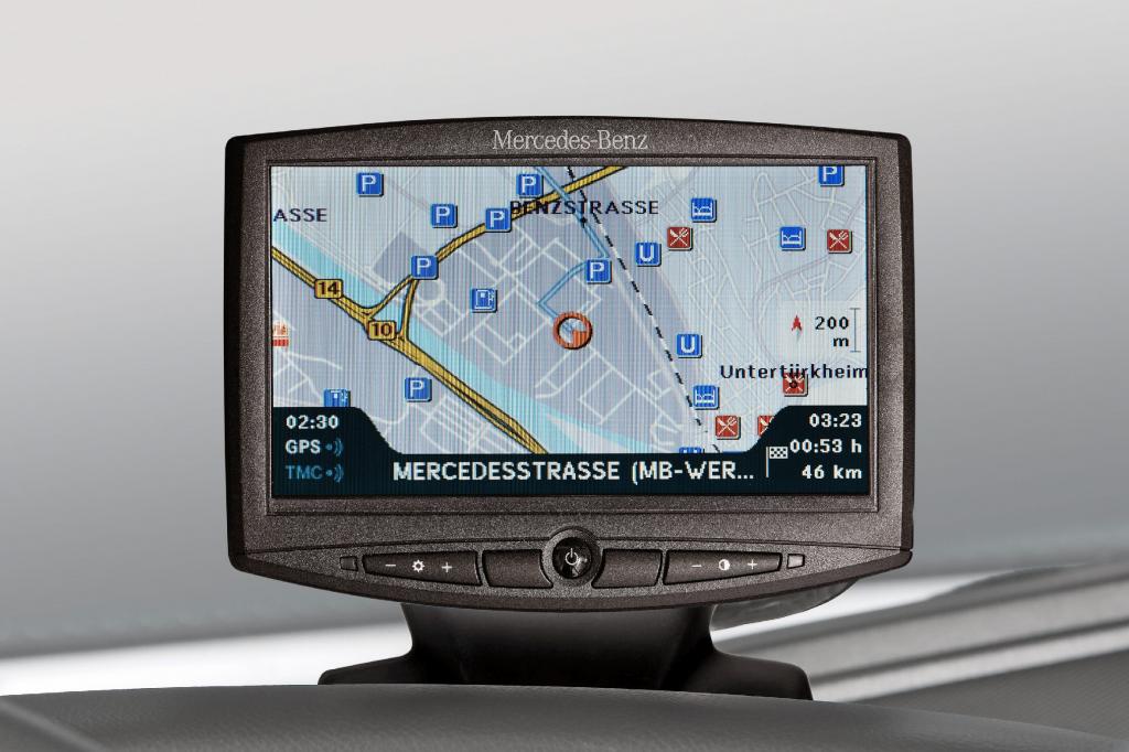 Neues Lkw-Navi von Mercedes 