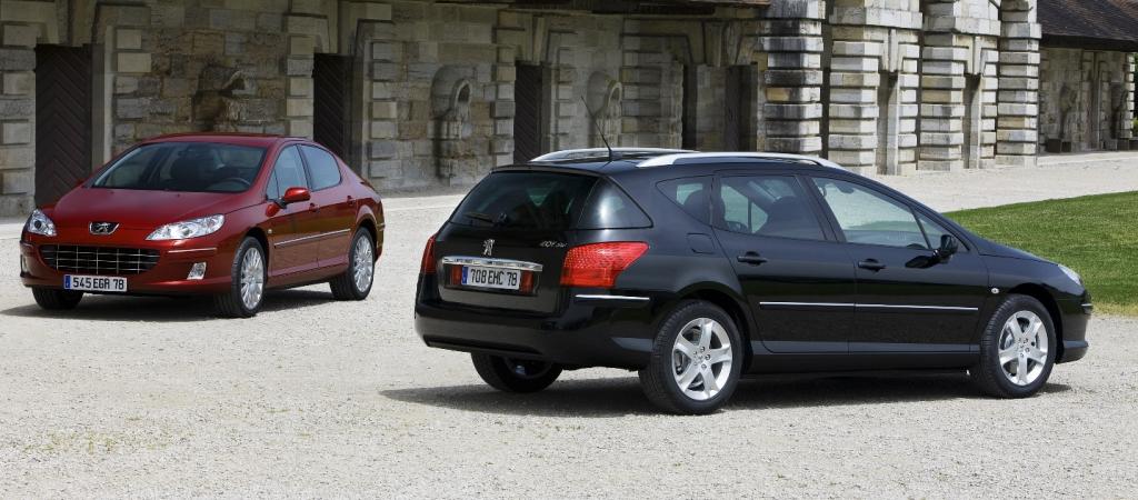 Peugeot 407 mit niedrigerem Kraftstoffverbrauch