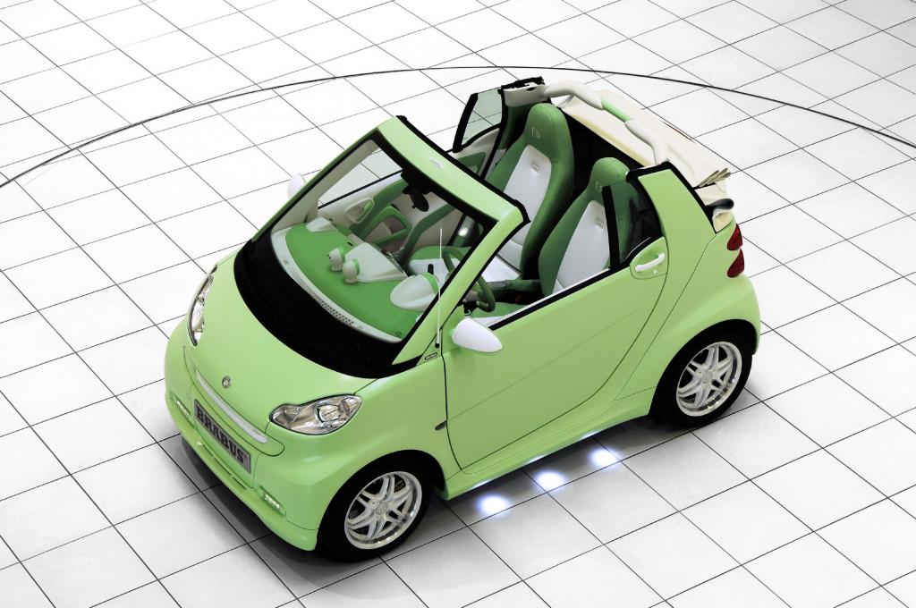 Smart präsentiert Fortwo Brabus Electric Drive 