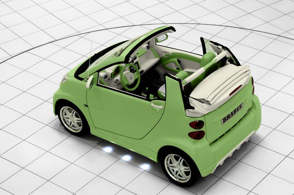 Smart präsentiert Fortwo Brabus Electric Drive 