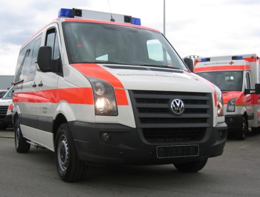 Volkswagen ist Markführer bei Rettungswagen