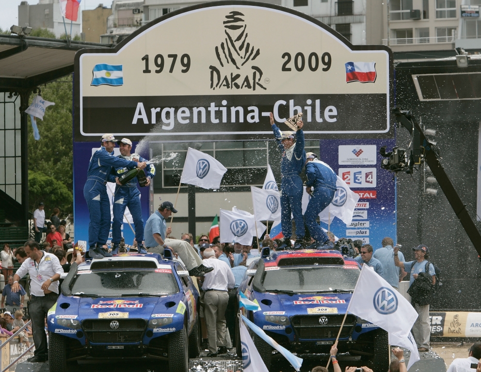 Volkswagen tritt 2010 bei der Rallye Dakar wieder an