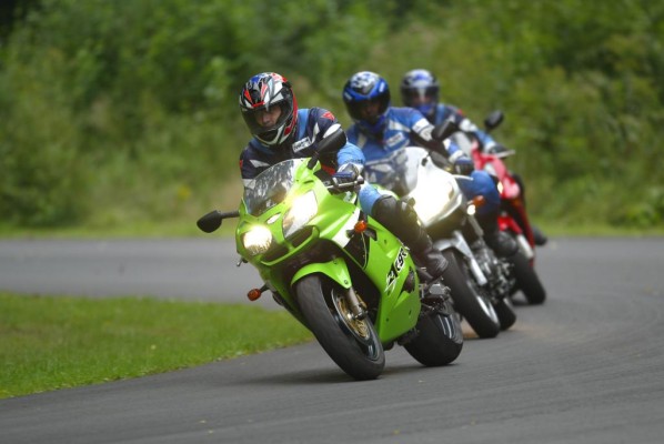 Weniger Unfälle von Motorradfahrern 