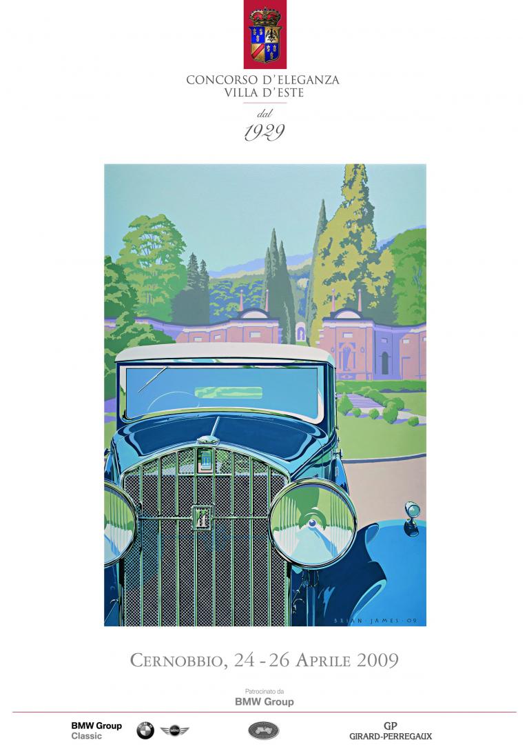 Zum 80. Mal: Historische Traumwagen am Comer See 
