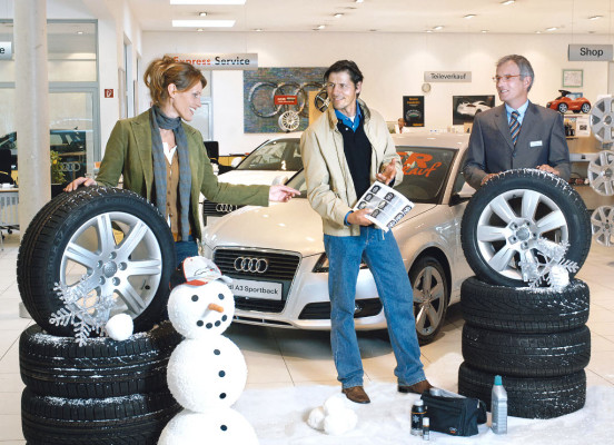 Anteil der Autos mit Winterbereifung so hoch wie noch nie