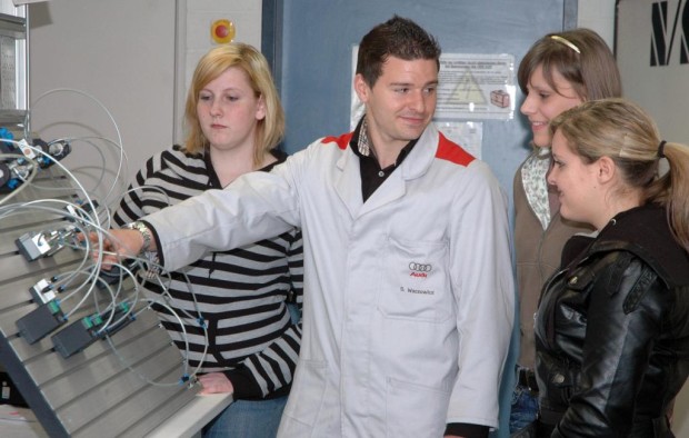 Audi-Bildungswesen plant zum Jubiläum Aktionen für Schüler und Lehrer in der Region
