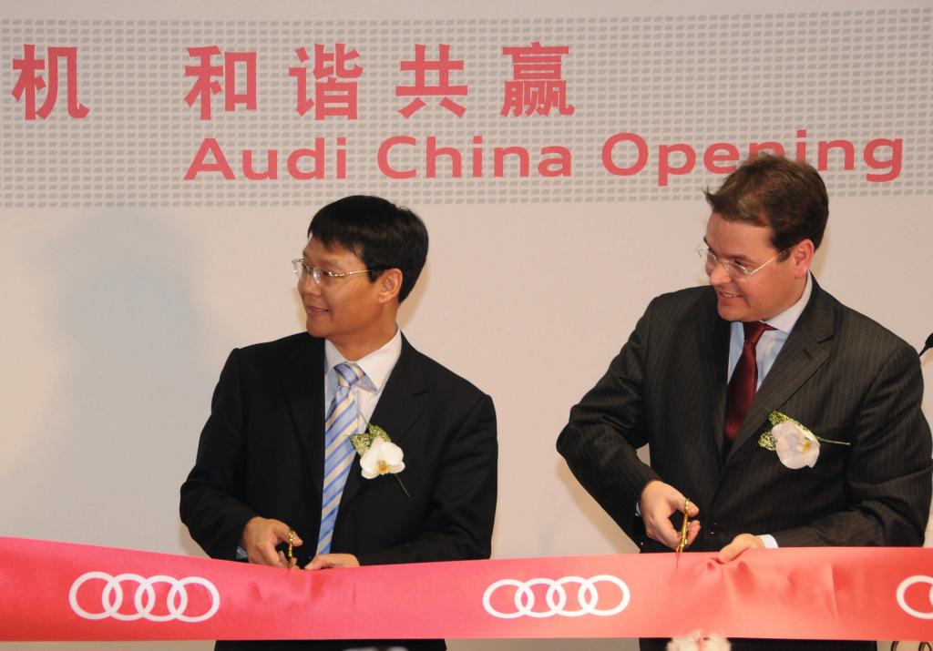 Audi gründet 100-prozentige Tochtergesellschaft in China