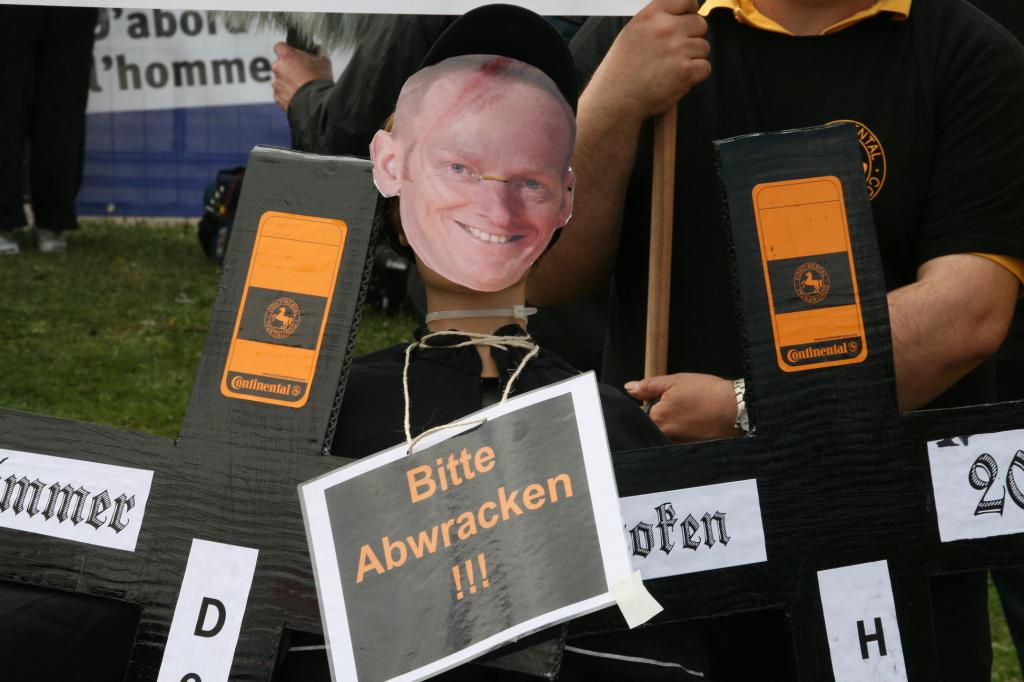 Conti-Vorstandsvorsitzender Karl-Thomas Neumann wird wohl keine 2500 Abwrackprämie bringen