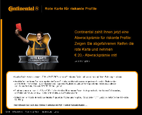Continental startet Abwrackprämie für Reifen
