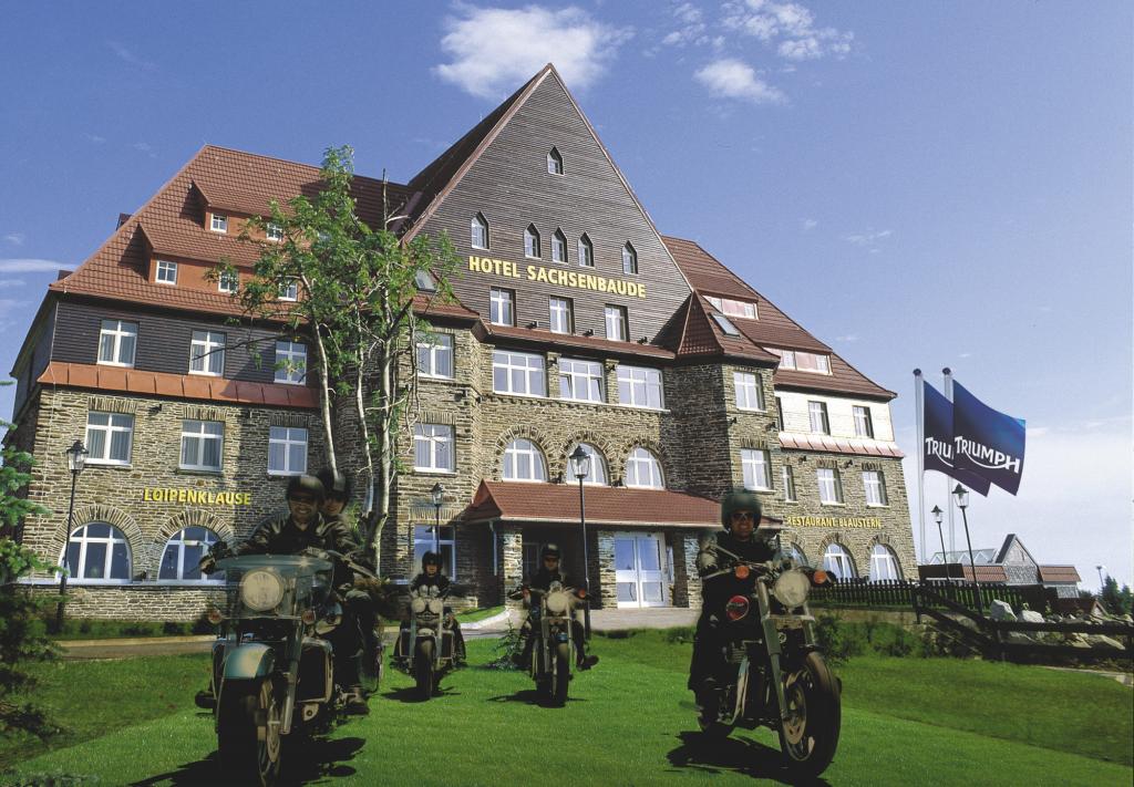 Die Triumph Motorrad Welt liegt im Erzgebirge 